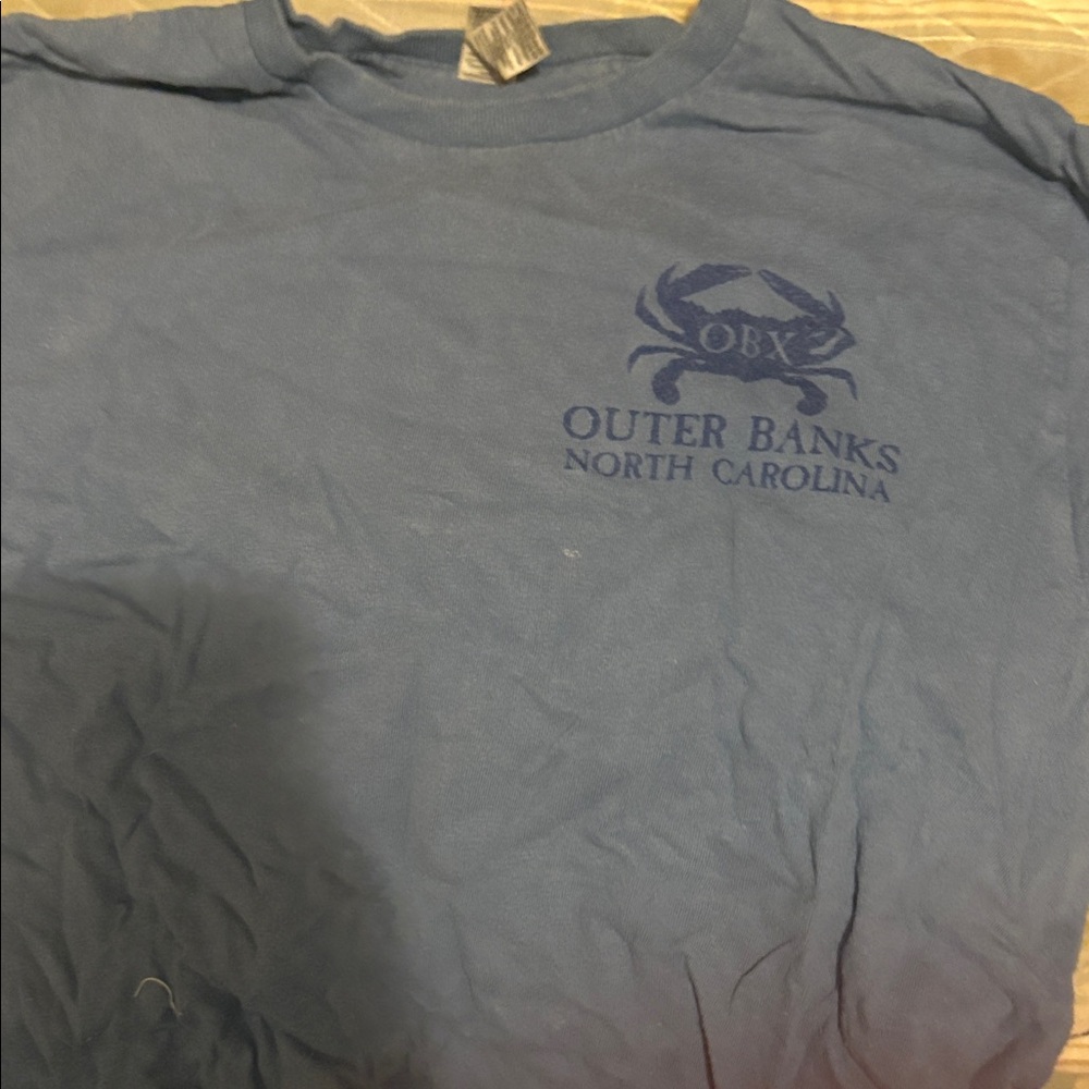 Gildan Blue Outer Banks T-Shirt